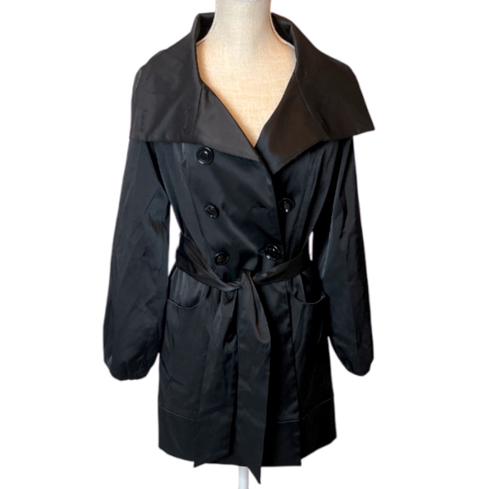 Kensie Double‎ Breasted Rain Coat / Trench Coat - NWT - Medium